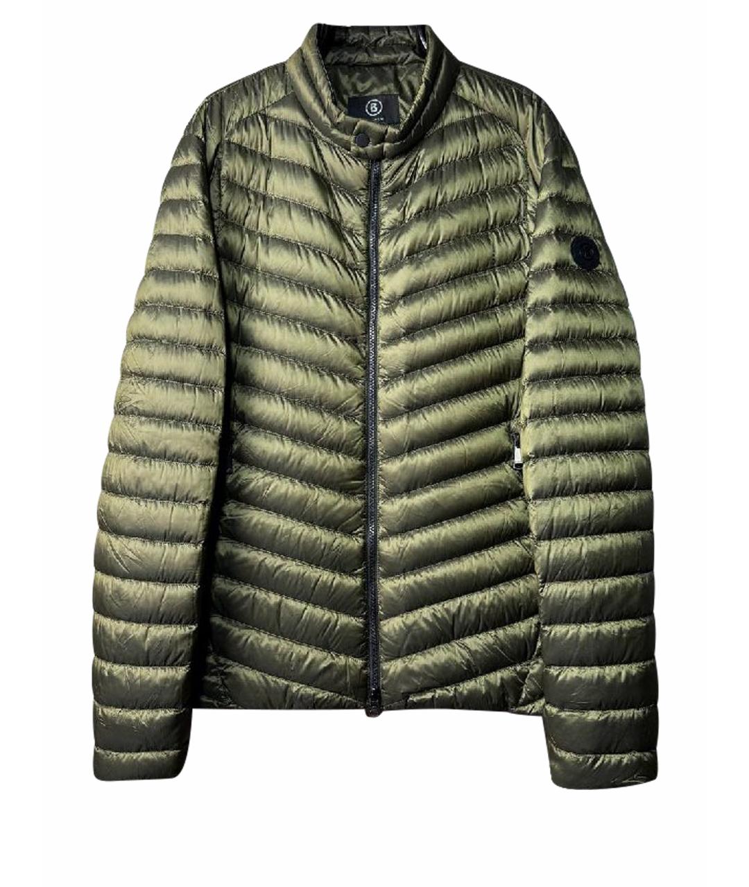 BOGNER Зеленый полиамидовый пуховик, фото 1