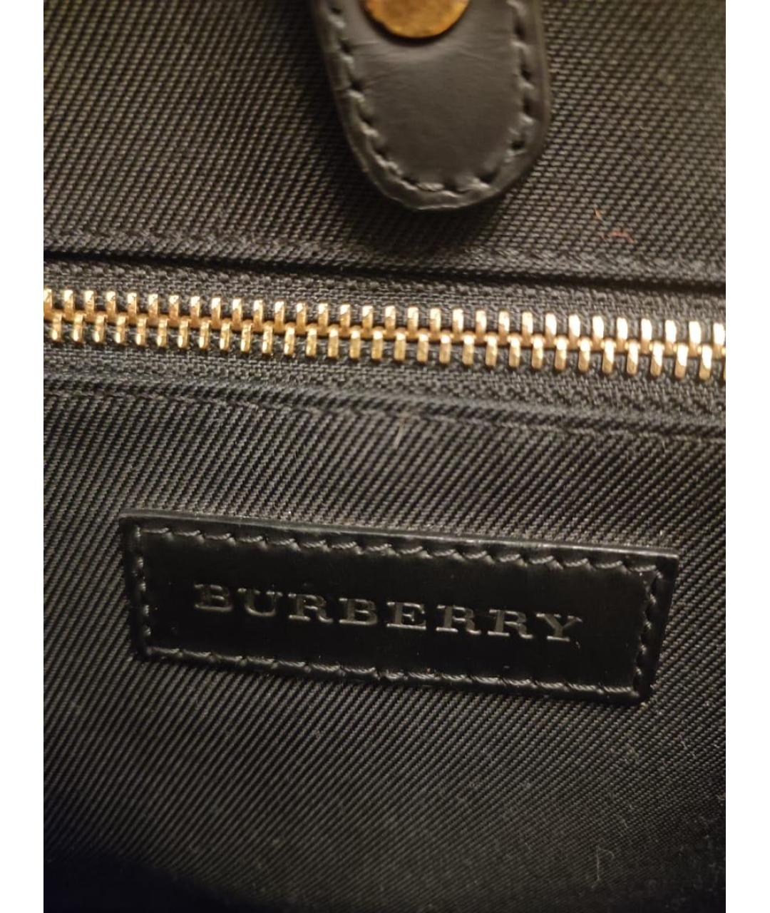 BURBERRY Коричневый кожаный рюкзак, фото 5