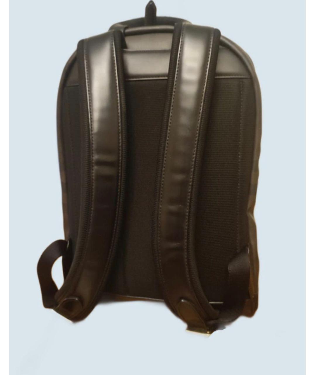 BURBERRY Коричневый кожаный рюкзак, фото 3