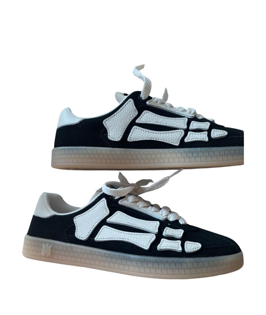 AMIRI Черные замшевые кроссовки, фото 8