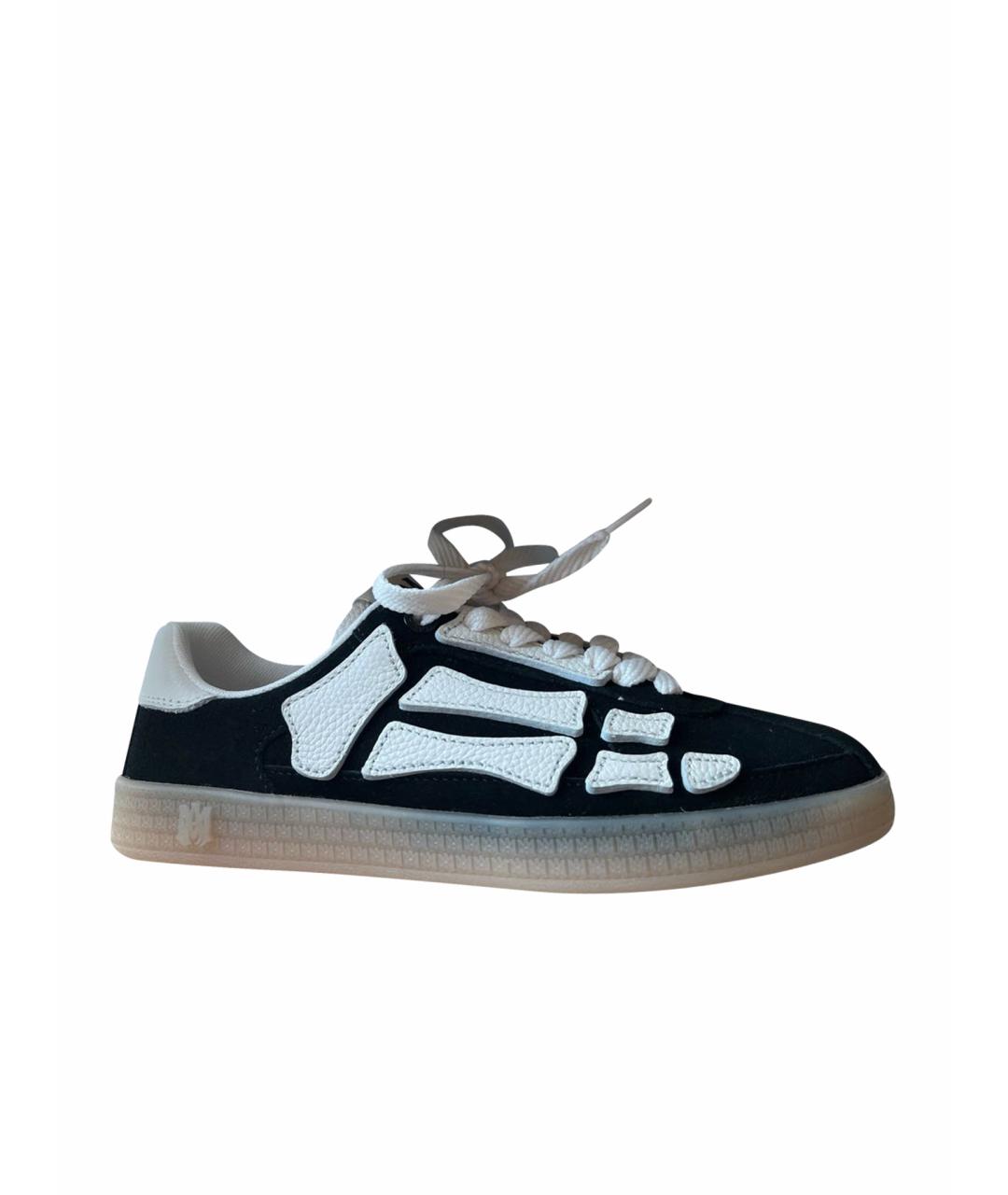 AMIRI Черные замшевые кроссовки, фото 1