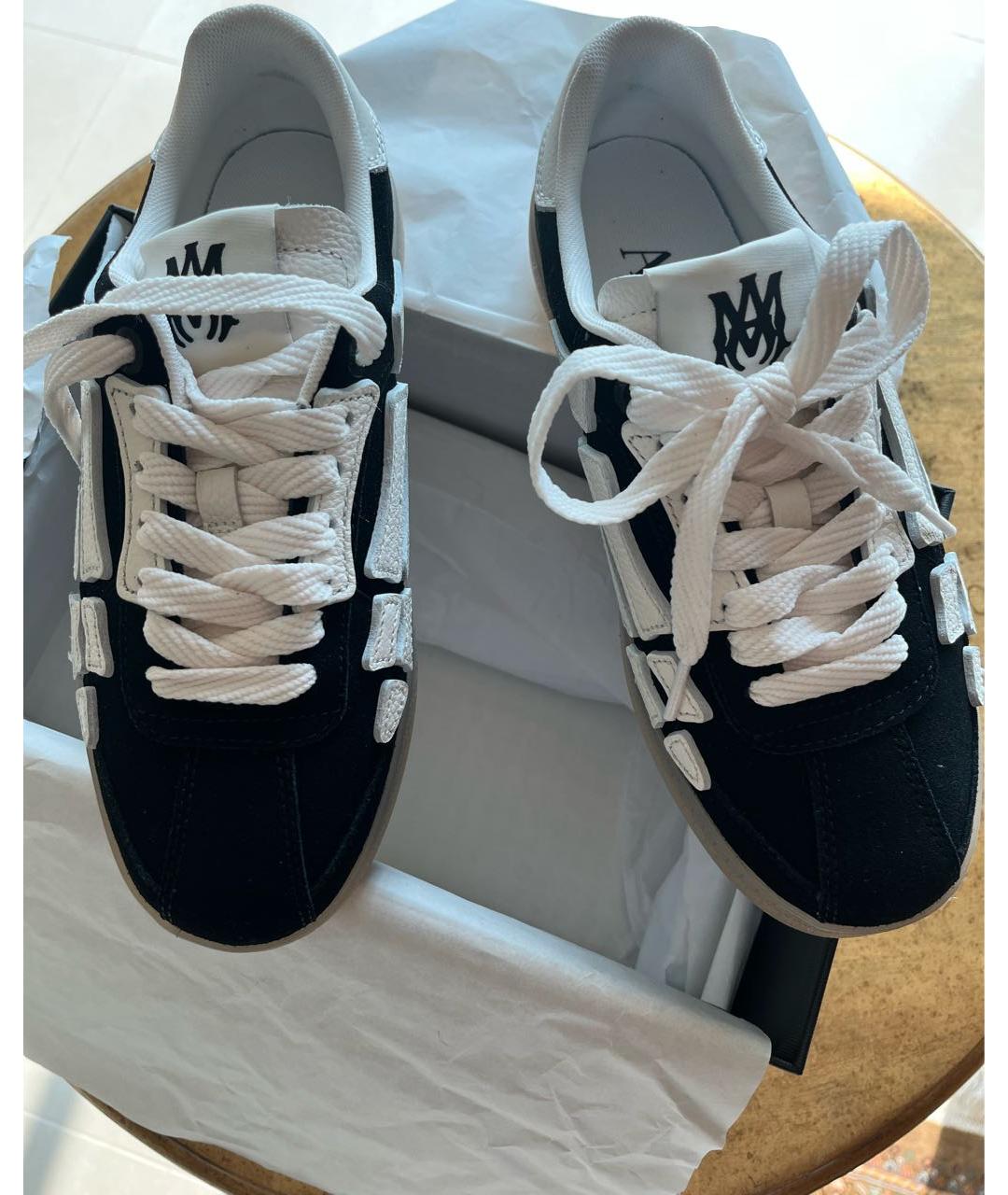 AMIRI Черные замшевые кроссовки, фото 3