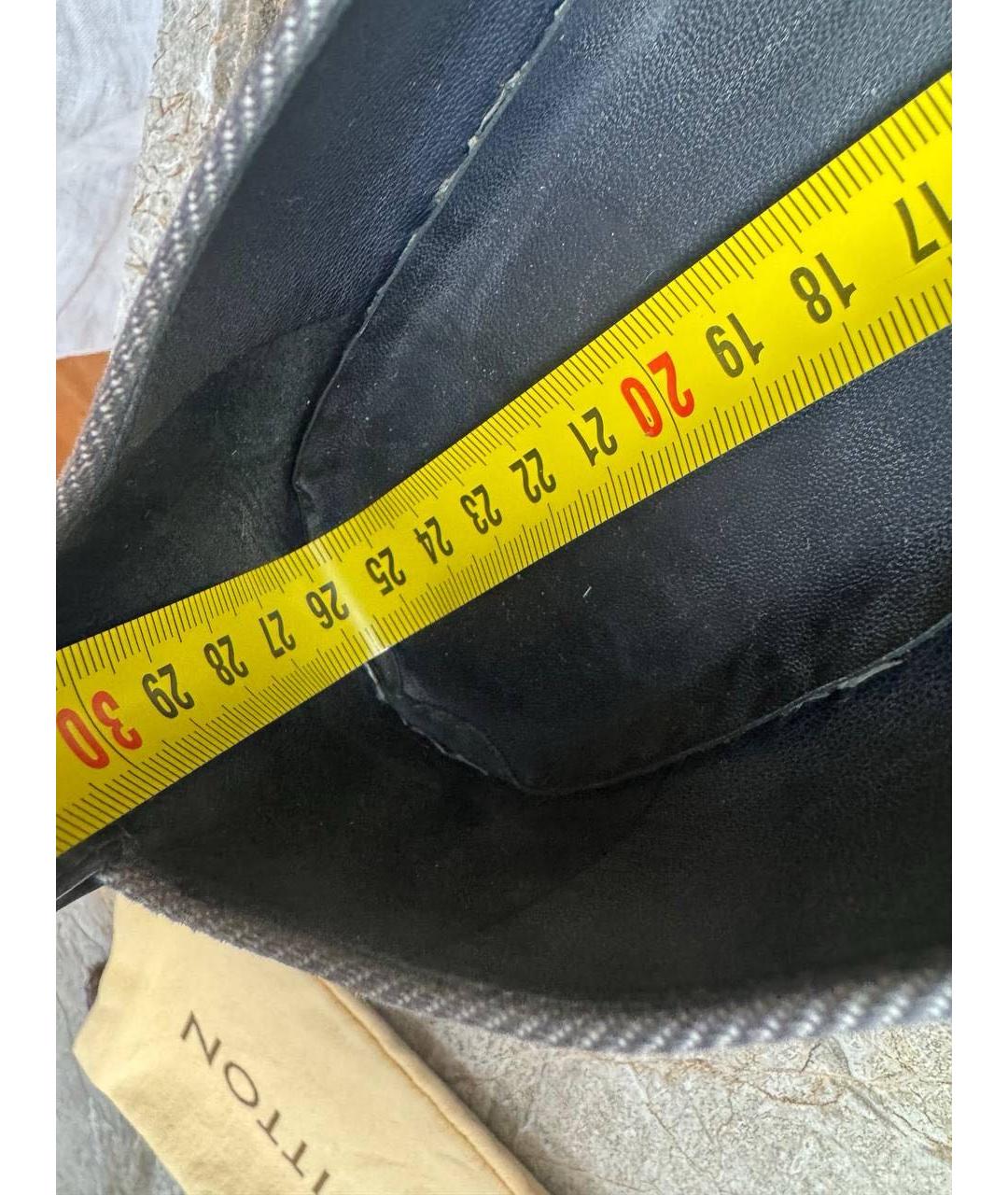 LOUIS VUITTON Синие текстильные эспадрильи, фото 6