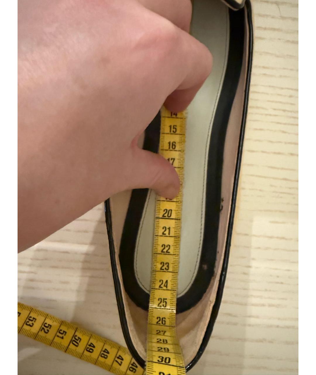 KENZO Бежевые лоферы из лакированной кожи, фото 8