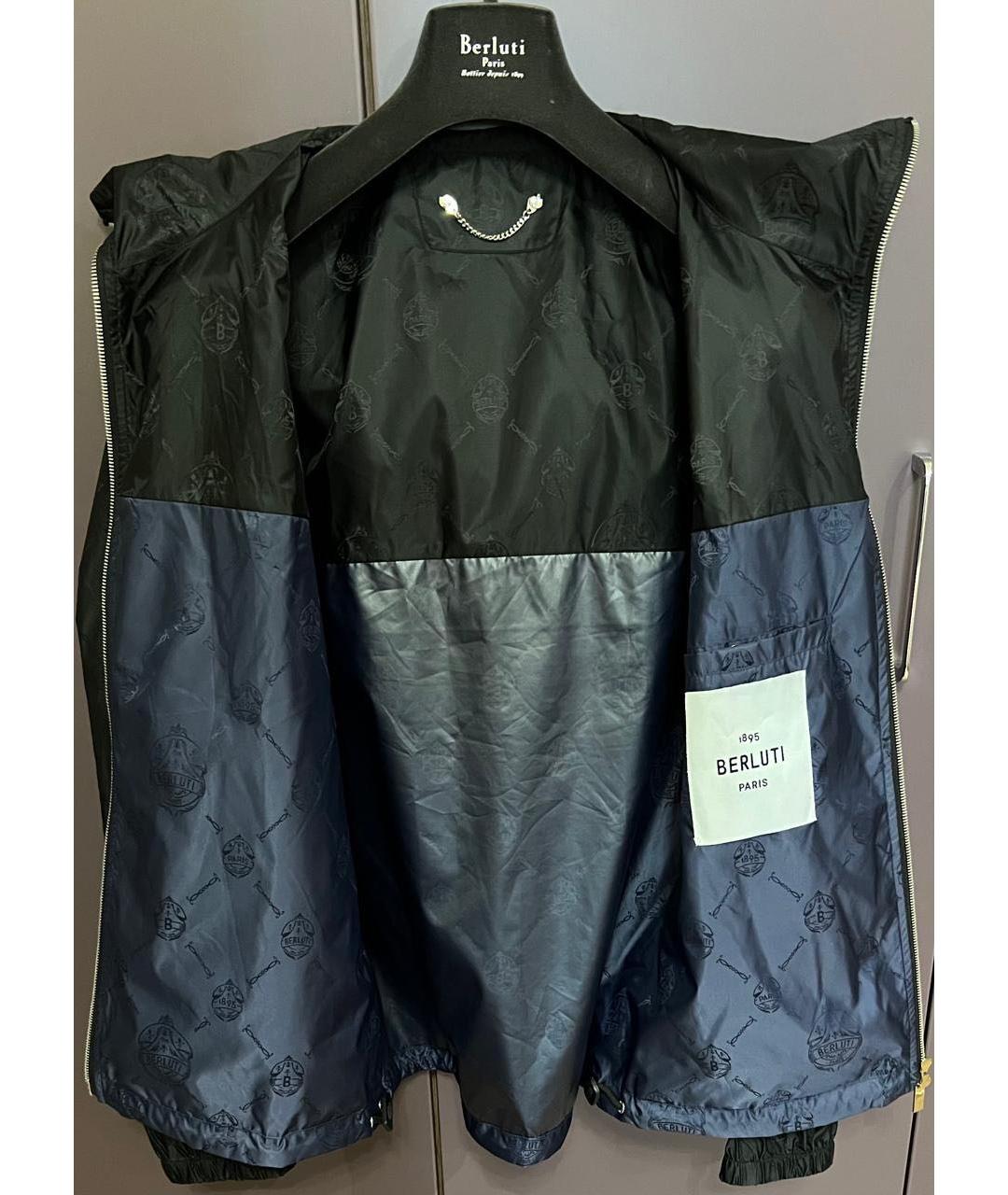 BERLUTI Черная полиамидовая куртка, фото 3