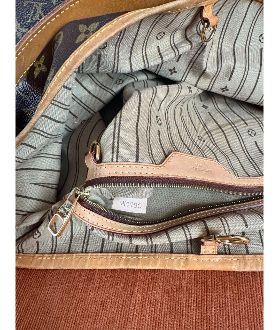 LOUIS VUITTON Коричневая сумка через плечо, фото 5