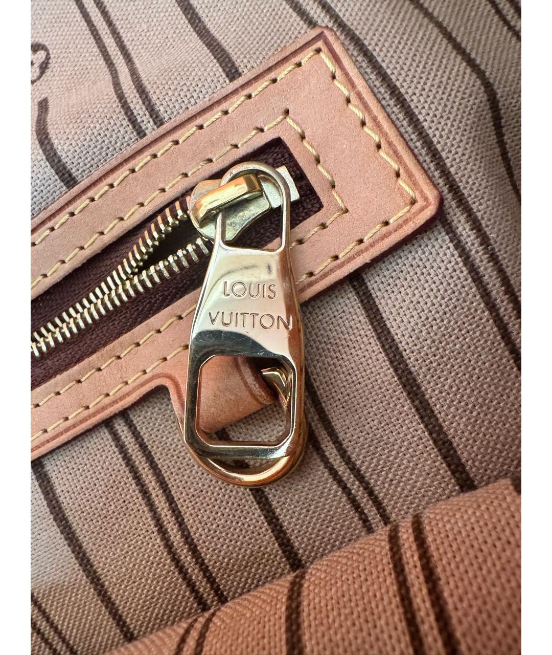 LOUIS VUITTON Коричневая сумка через плечо, фото 6