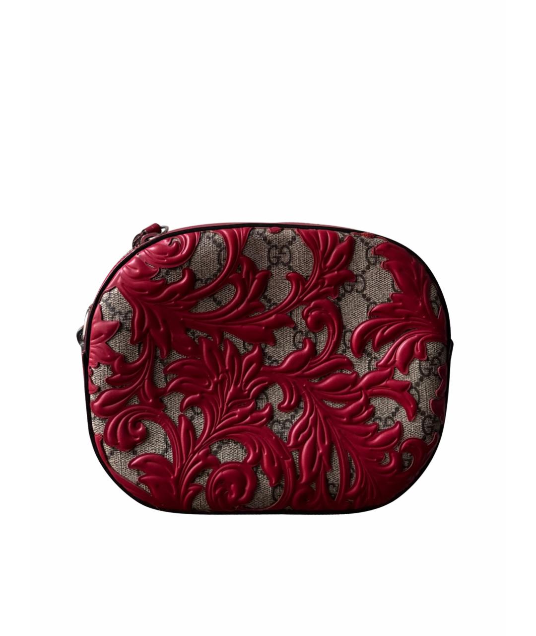 GUCCI Красная сумка через плечо, фото 1