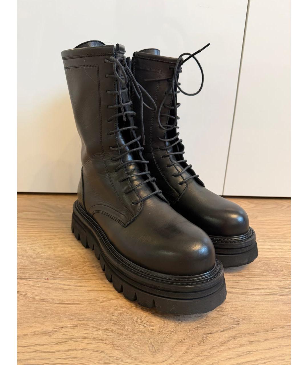 CASADEI Черные кожаные ботинки, фото 7