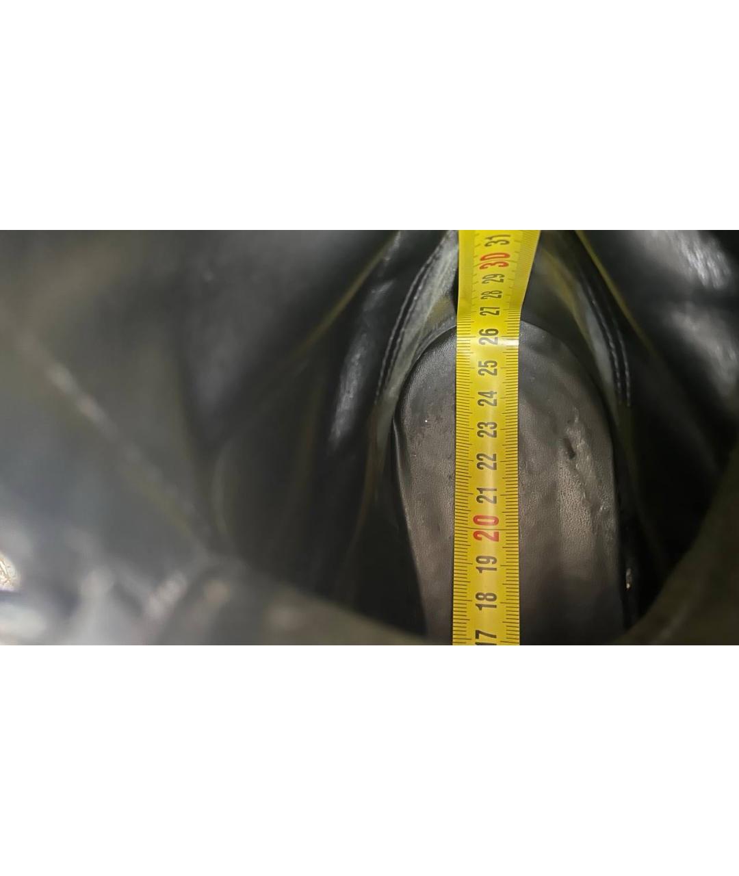 LOUIS VUITTON Черные замшевые ботинки, фото 6