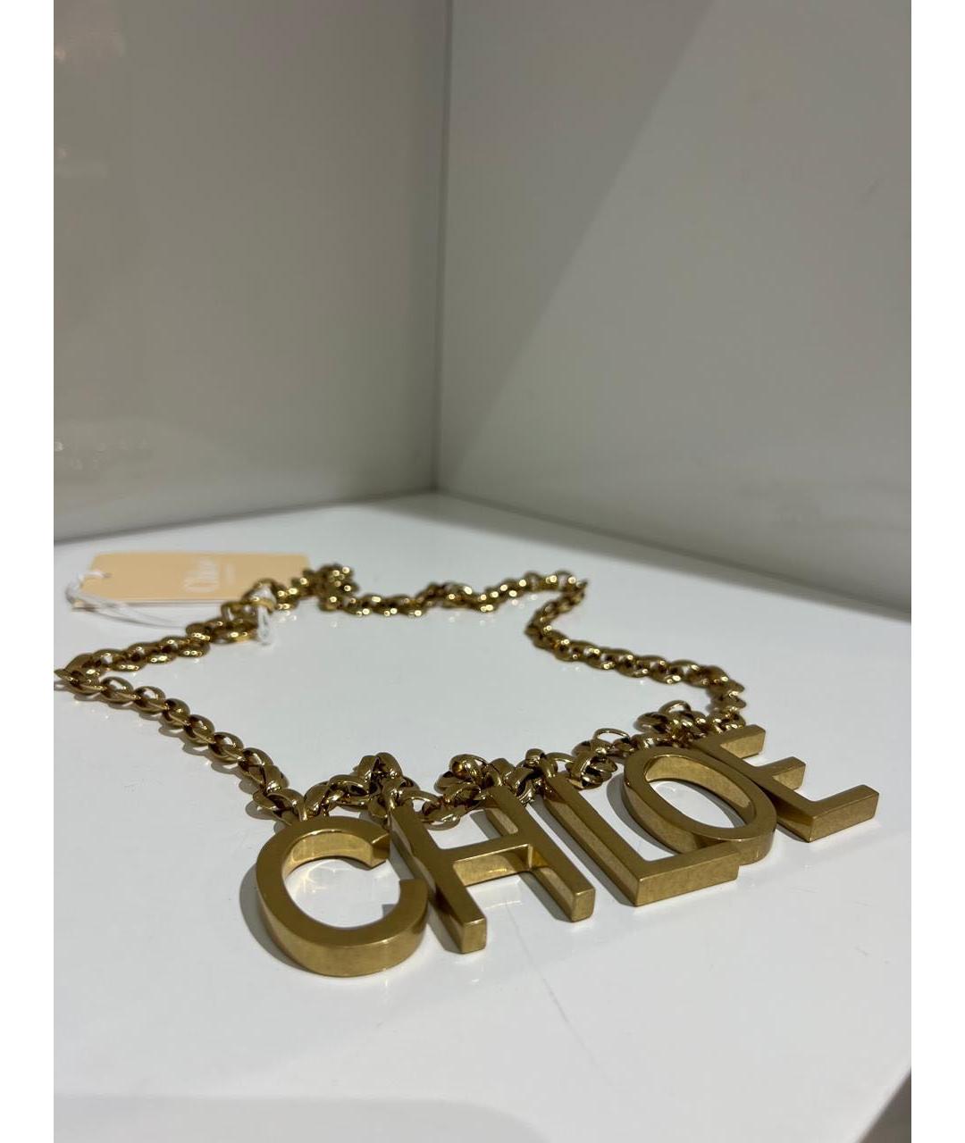 CHLOE Золотая цепочка, фото 3