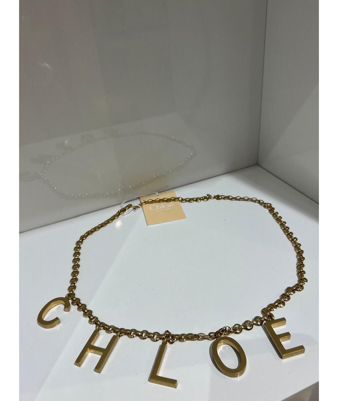 CHLOE Золотая цепочка, фото 2