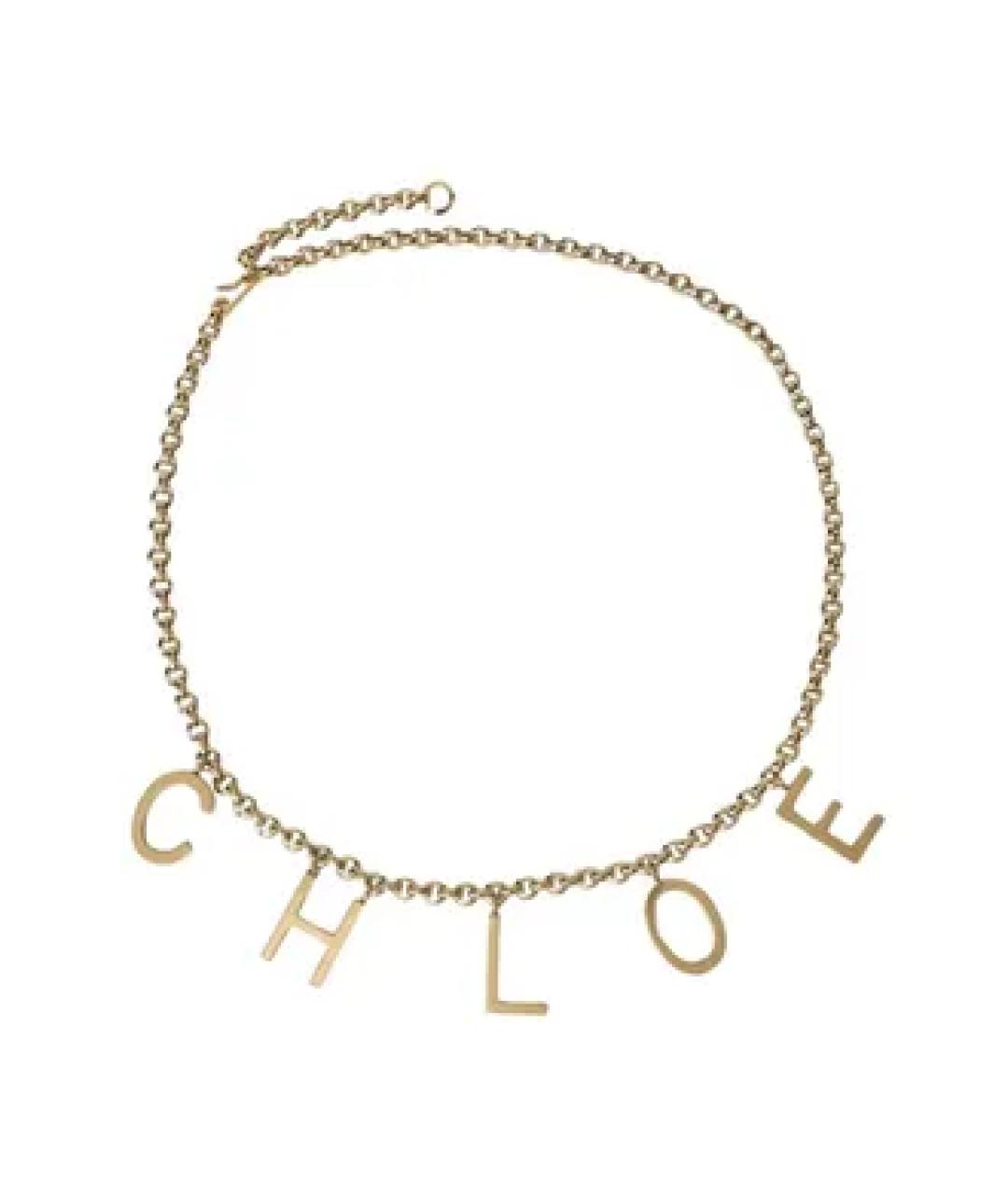CHLOE Золотая цепочка, фото 1