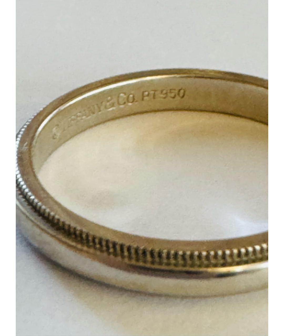 TIFFANY&CO Серебряное платиновое кольцо, фото 2