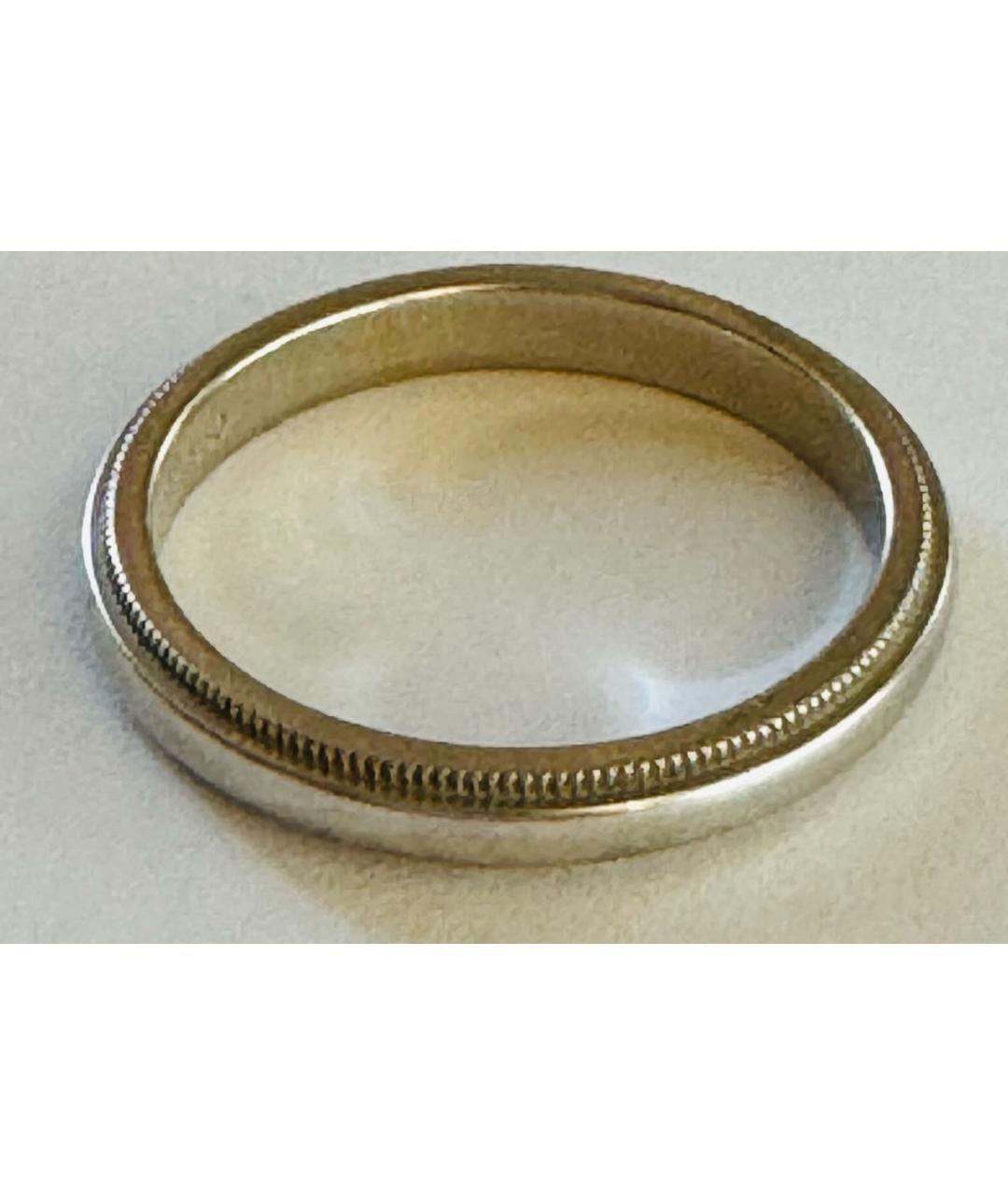 TIFFANY&CO Серебряное платиновое кольцо, фото 5