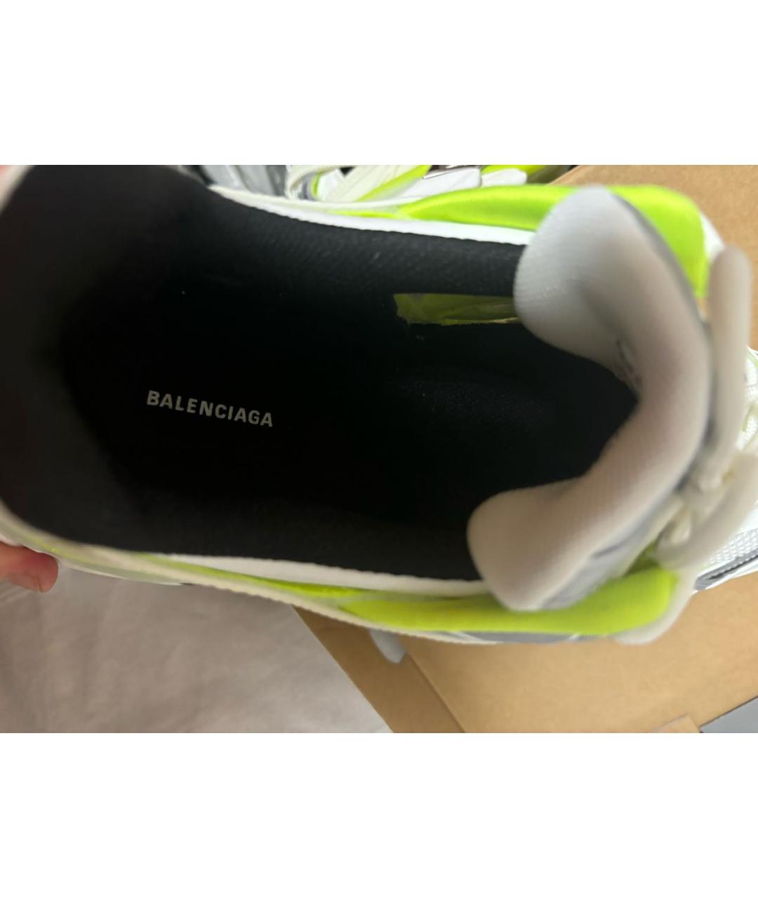 BALENCIAGA Мульти кожаные кроссовки, фото 6