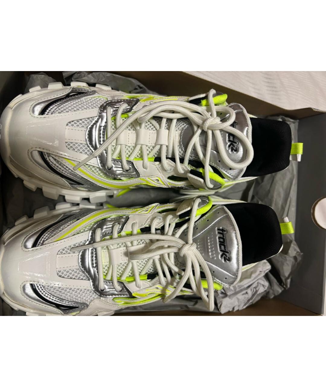 BALENCIAGA Мульти кожаные кроссовки, фото 2