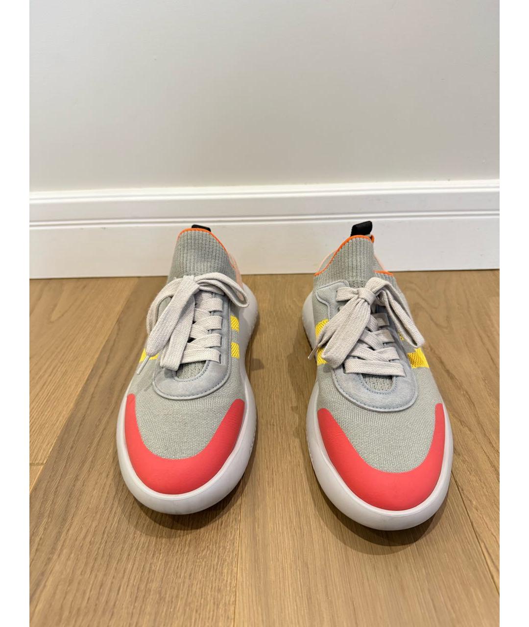 HERMES Мульти текстильные кроссовки, фото 2