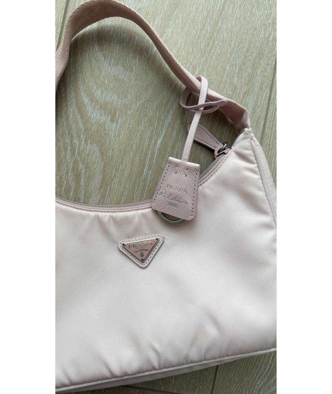 PRADA Розовая сумка с короткими ручками, фото 5