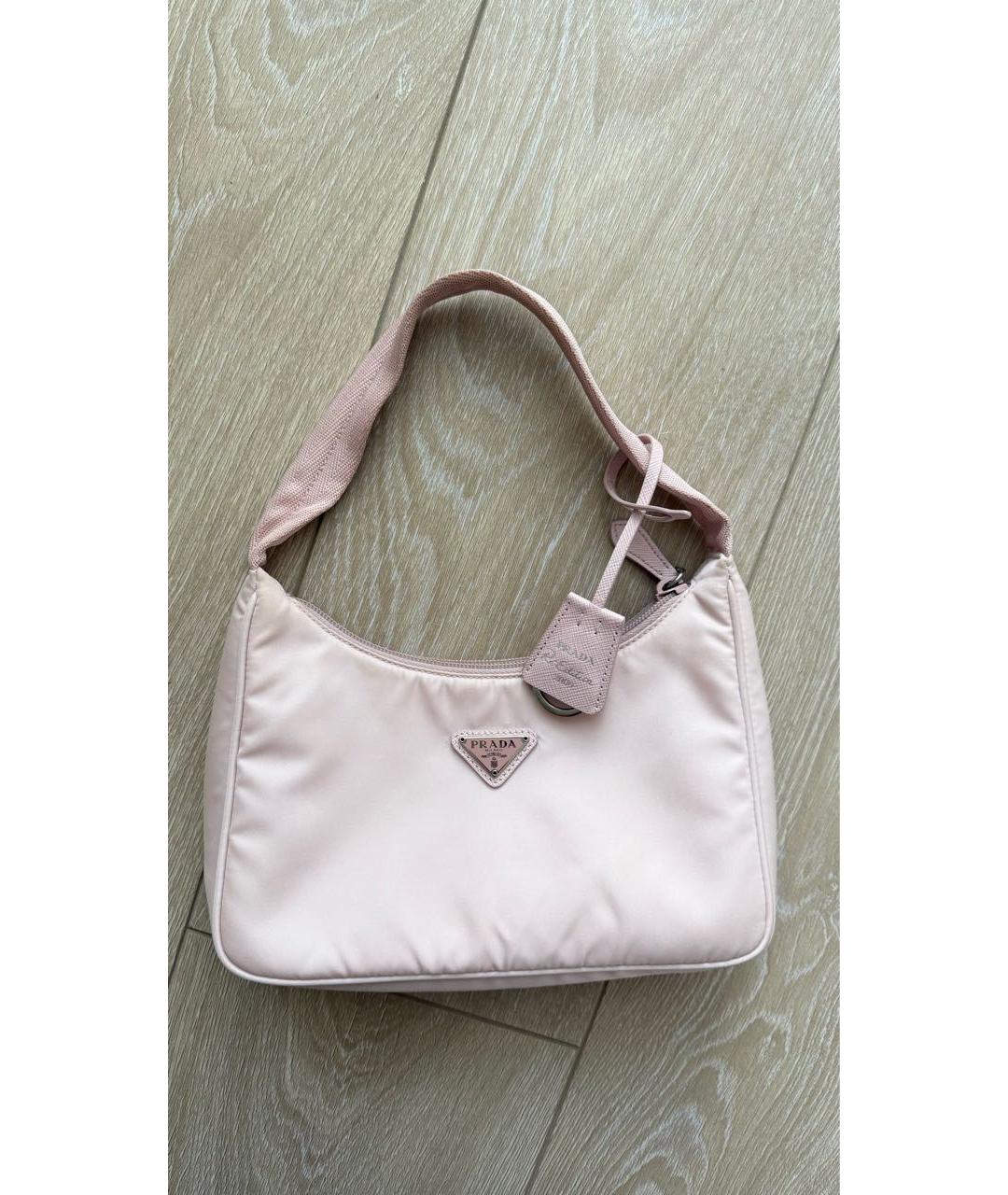 PRADA Розовая сумка с короткими ручками, фото 7
