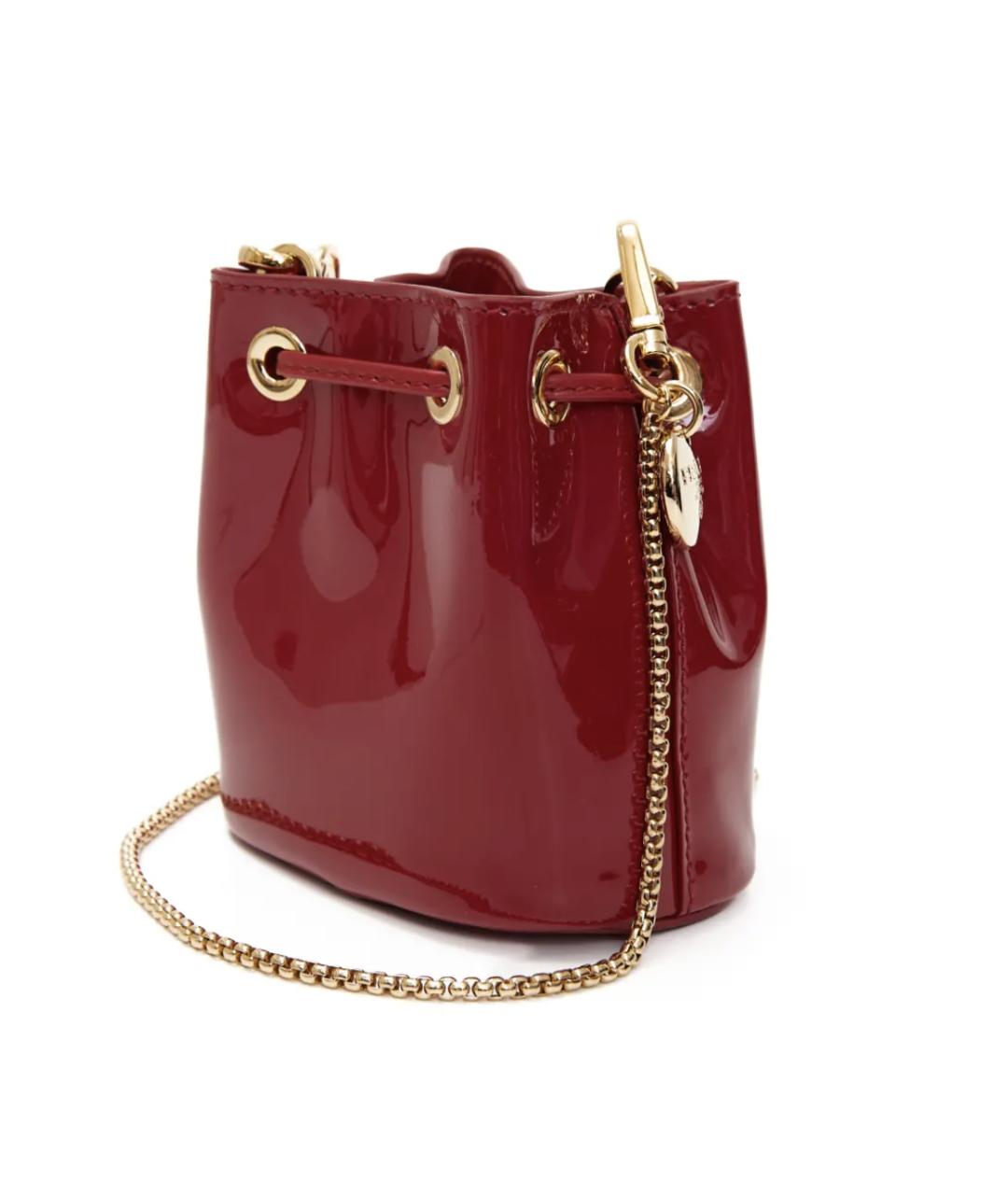 PRADA Красная сумка через плечо из лакированной кожи, фото 3