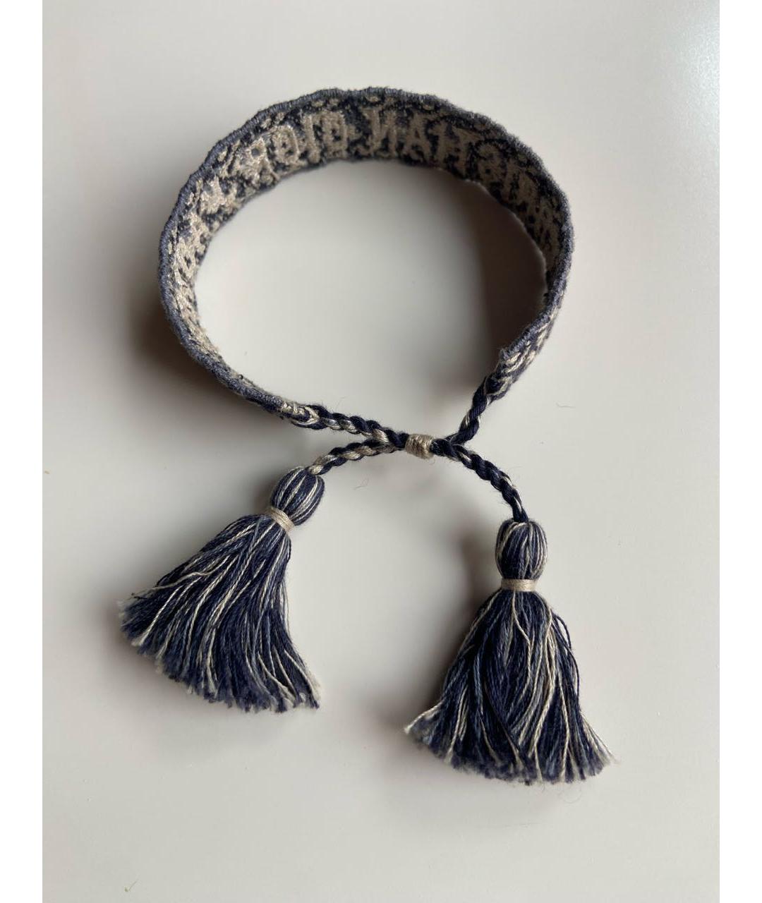 CHRISTIAN DIOR Серый браслет, фото 3