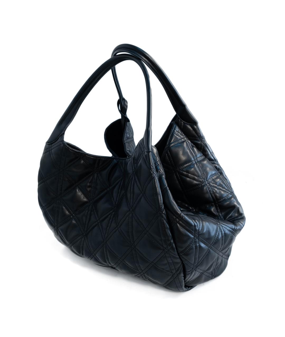 EMPORIO ARMANI Черная сумка тоут, фото 3