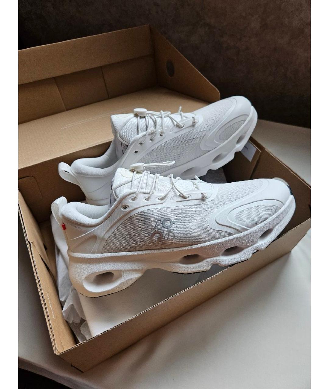 LOEWE Белые синтетические кроссовки, фото 5