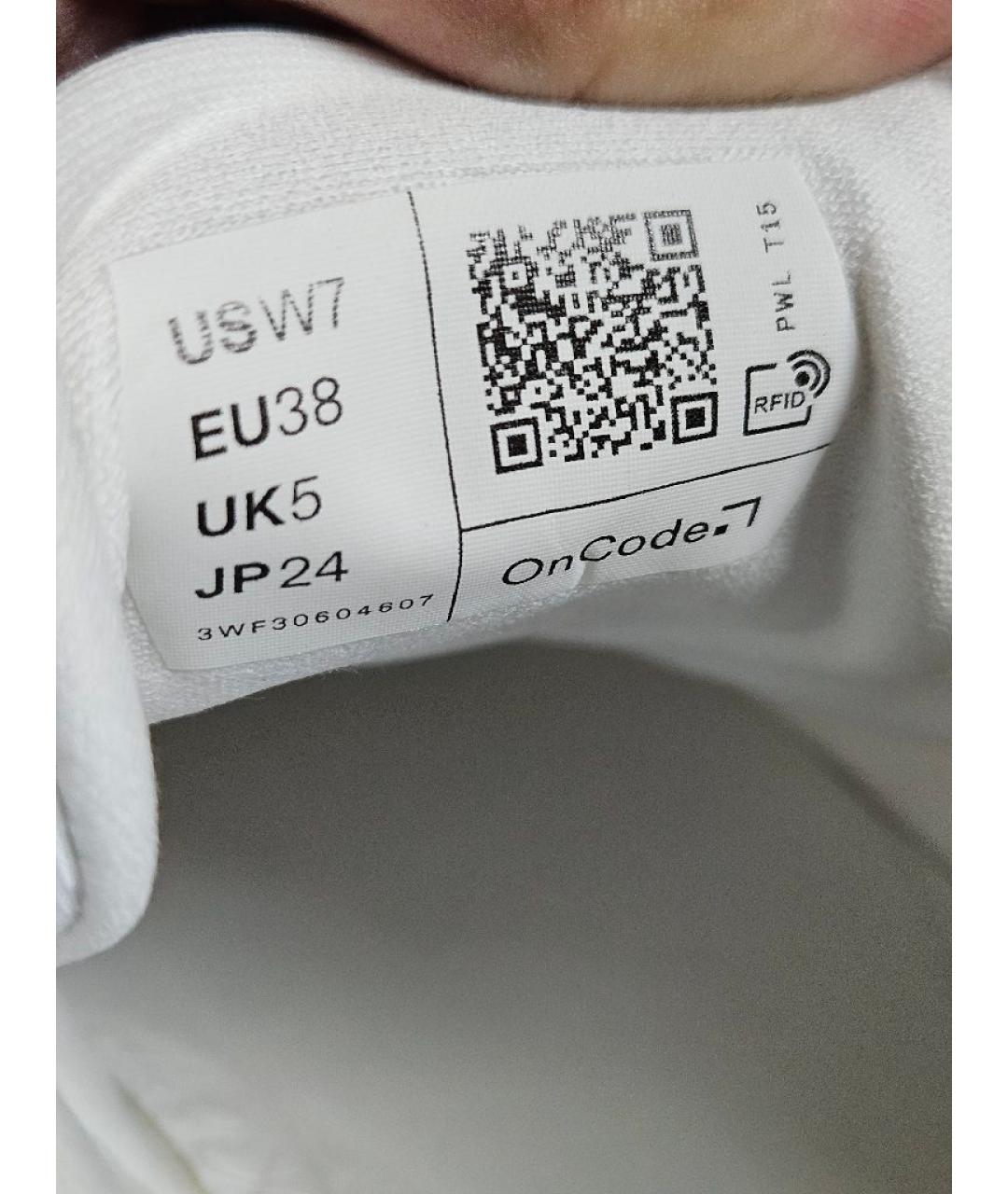 LOEWE Белые синтетические кроссовки, фото 7