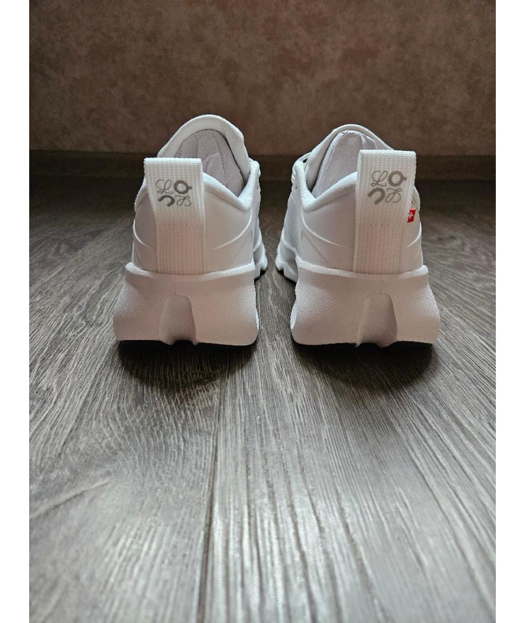 LOEWE Белые синтетические кроссовки, фото 4