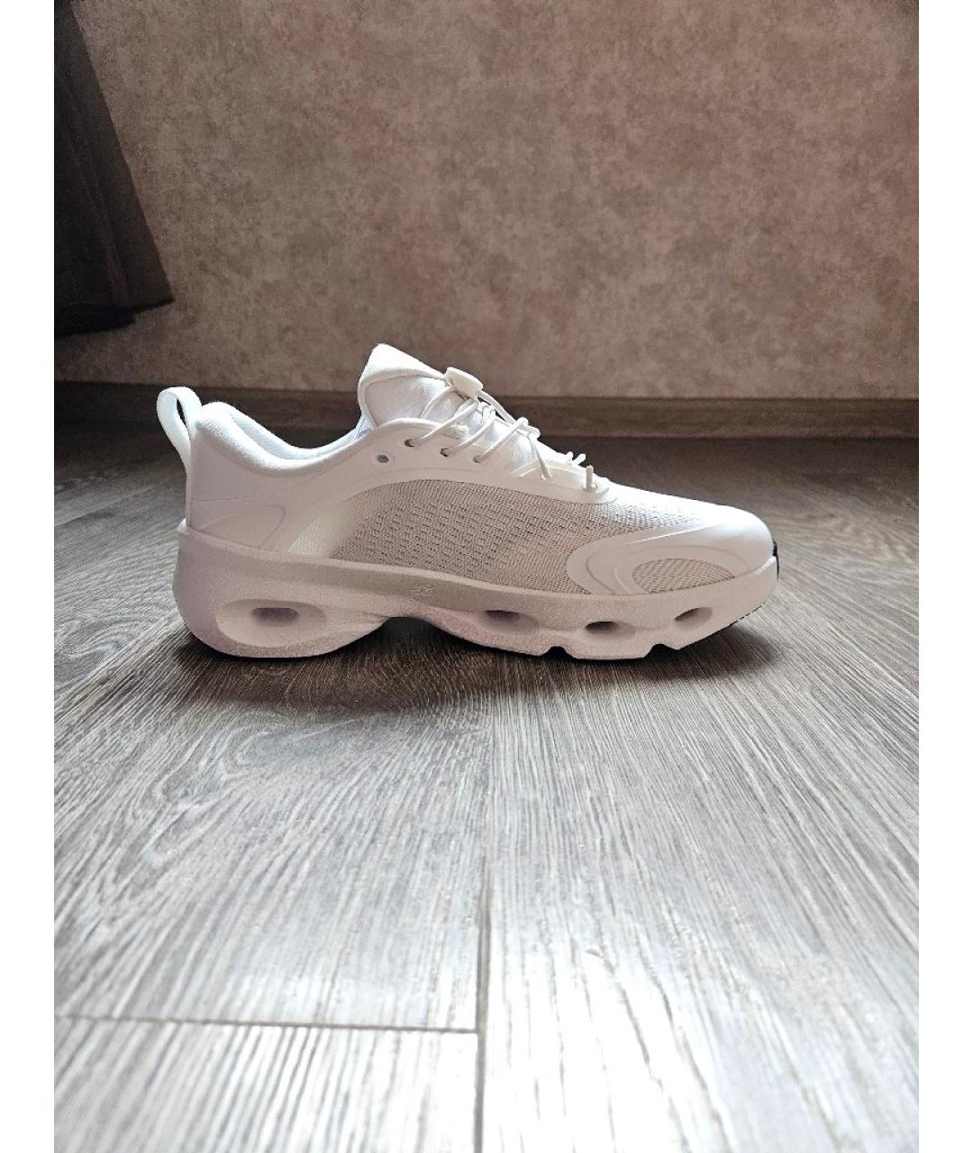 LOEWE Белые синтетические кроссовки, фото 8