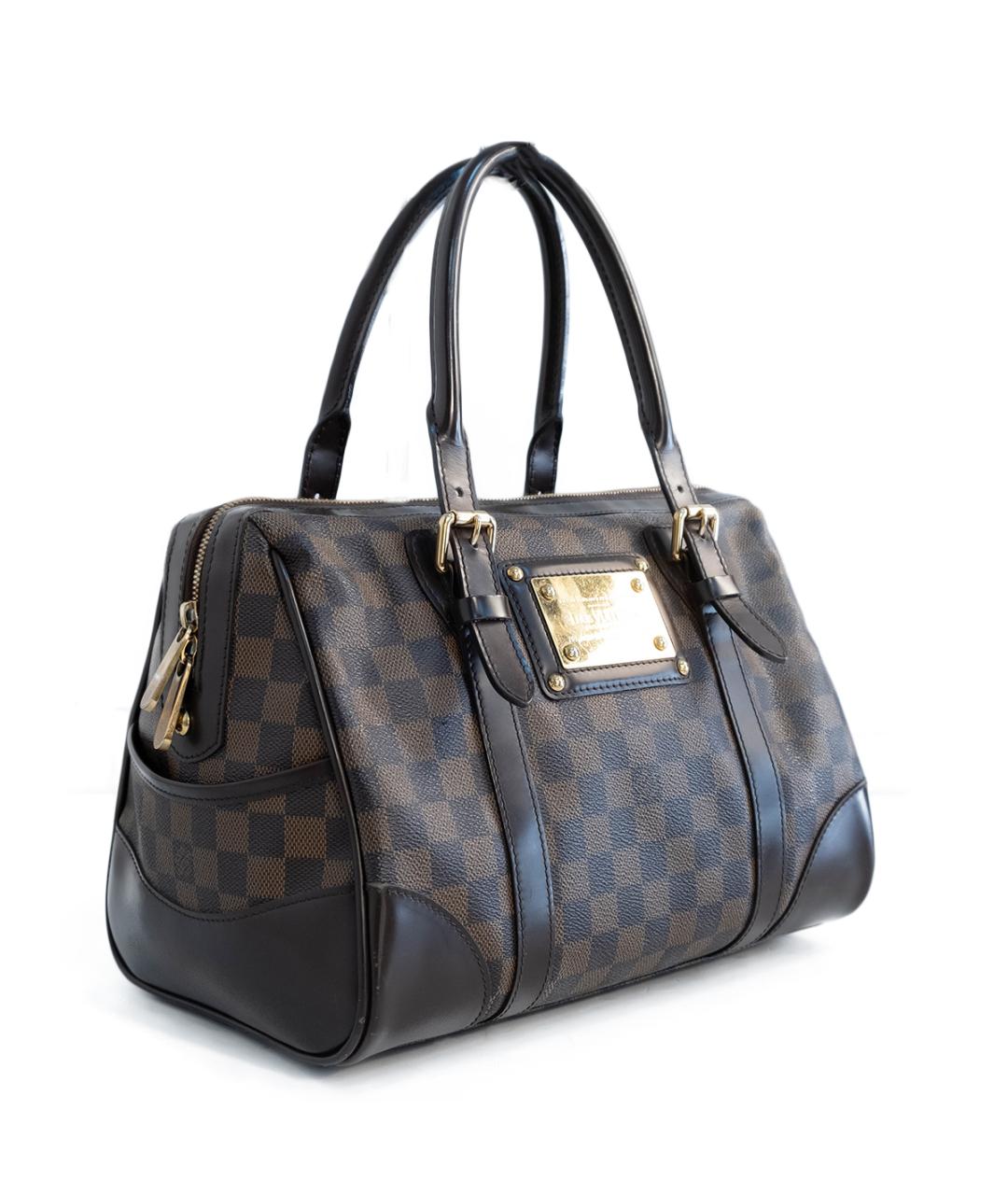 LOUIS VUITTON Коричневая сумка с короткими ручками, фото 2