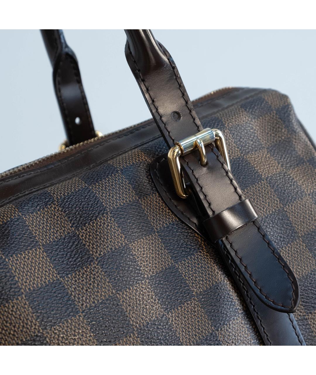 LOUIS VUITTON Коричневая сумка с короткими ручками, фото 5