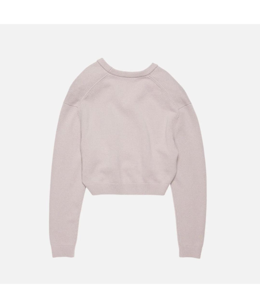 ACNE STUDIOS Розовый шерстяной джемпер / свитер, фото 2