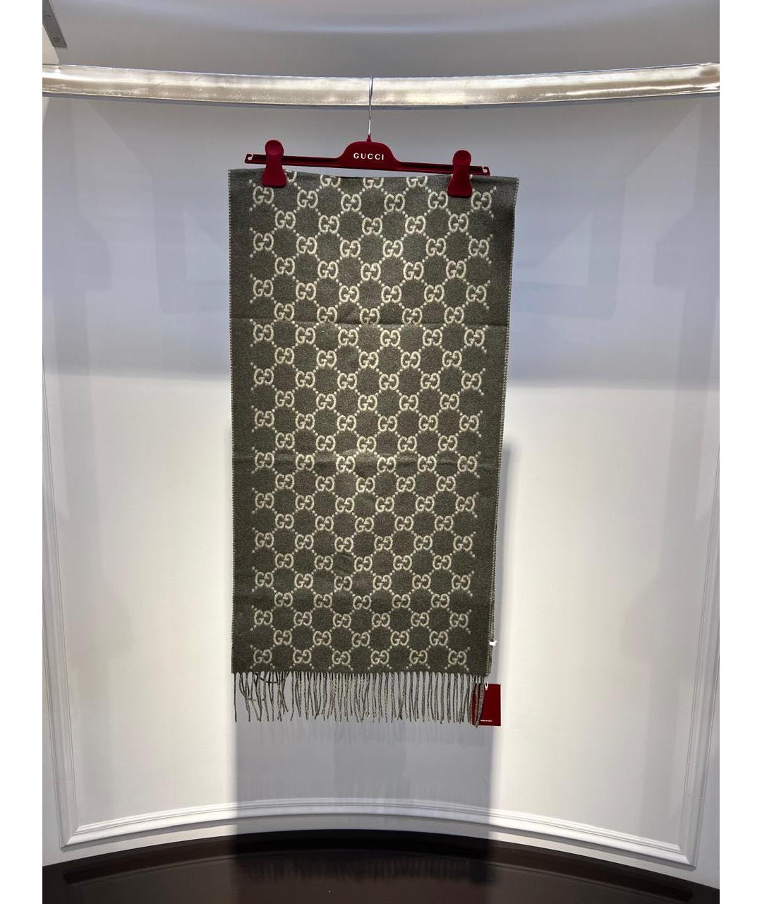 GUCCI Мульти кашемировый шарф, фото 2