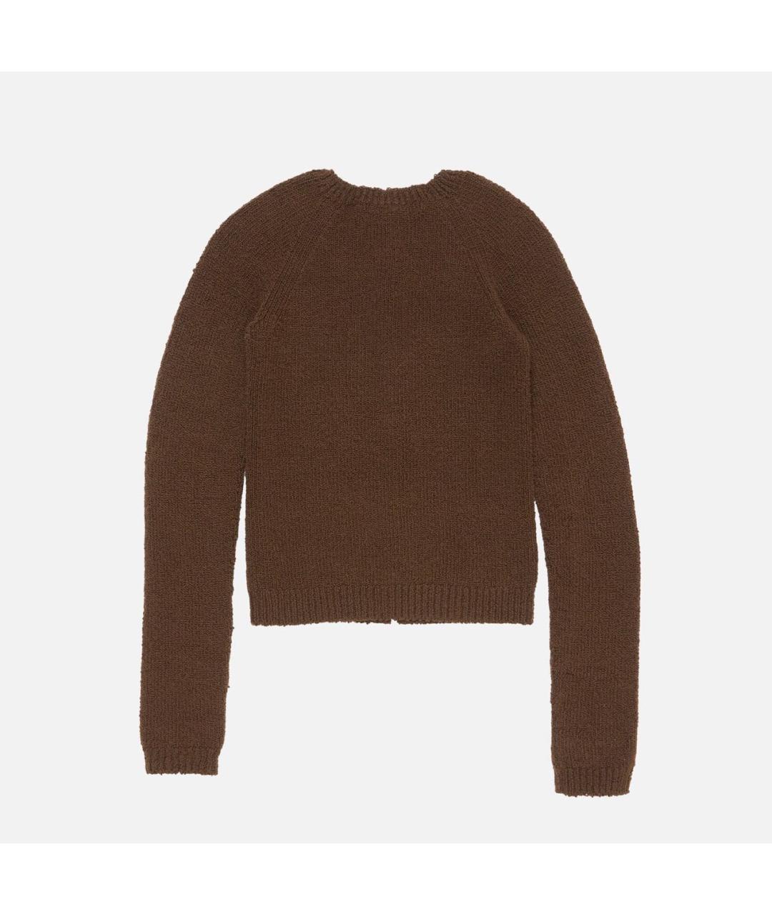 ACNE STUDIOS Коричневый кардиган, фото 2