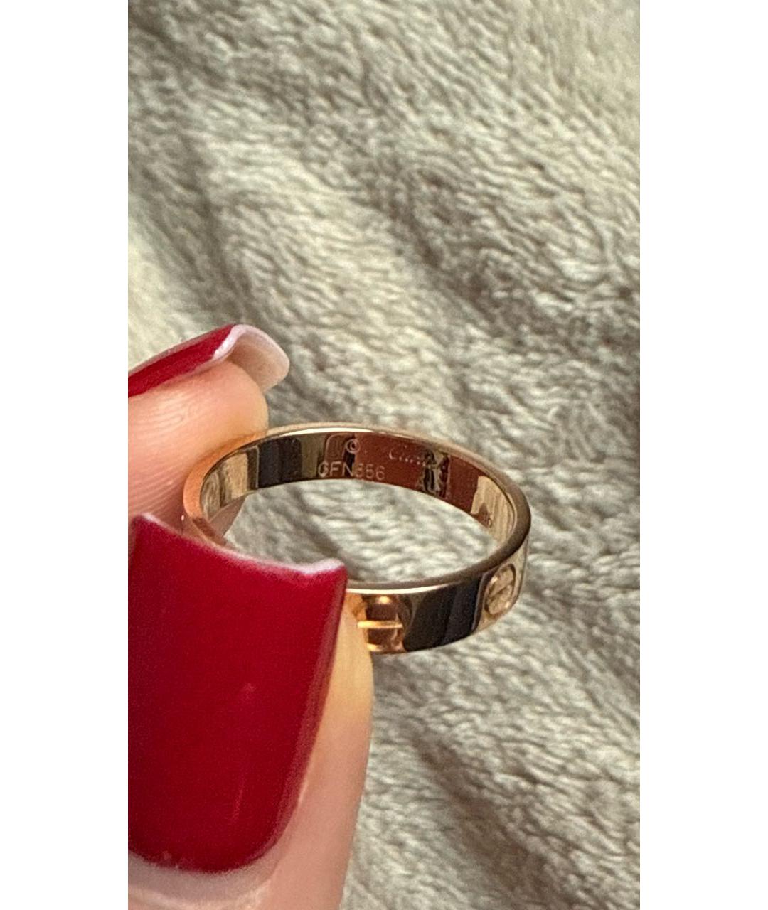 CARTIER Золотое кольцо из розового золота, фото 4