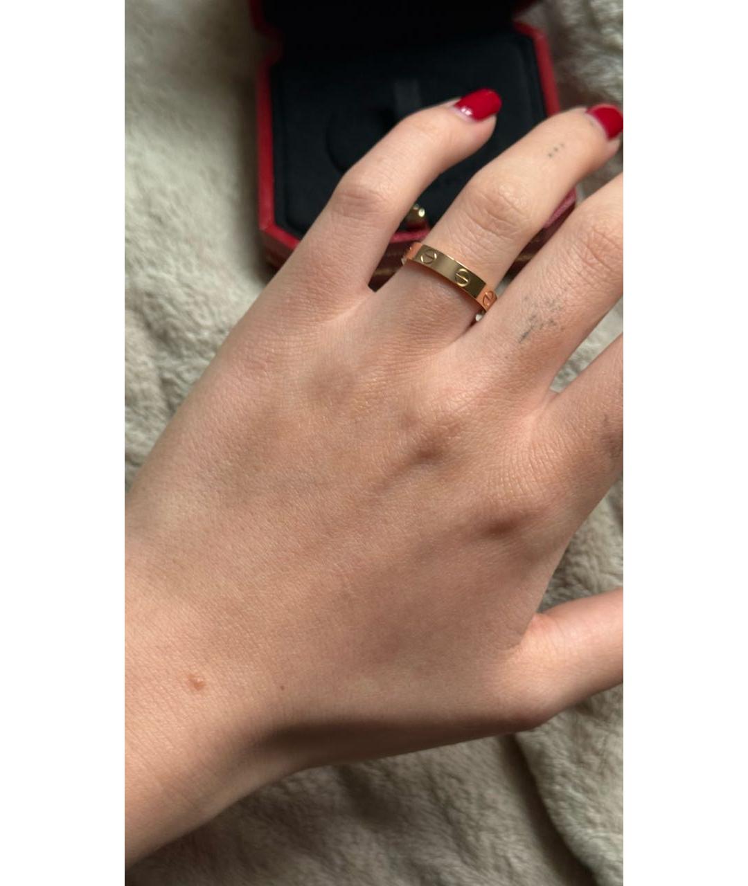 CARTIER Золотое кольцо из розового золота, фото 6