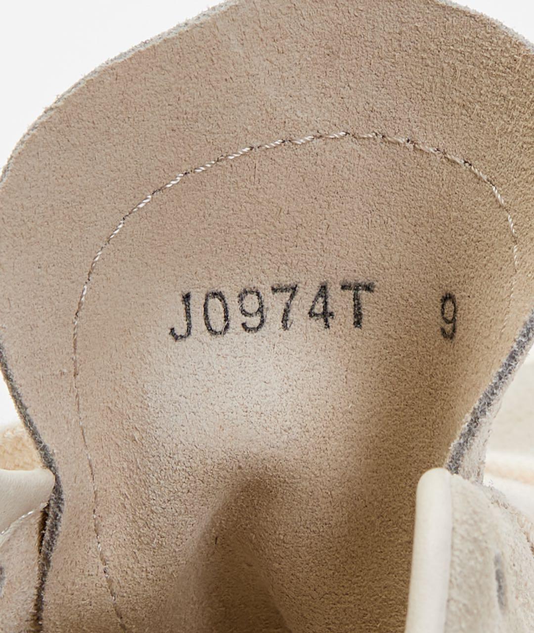 TOM FORD Бежевые замшевые низкие кроссовки / кеды, фото 2