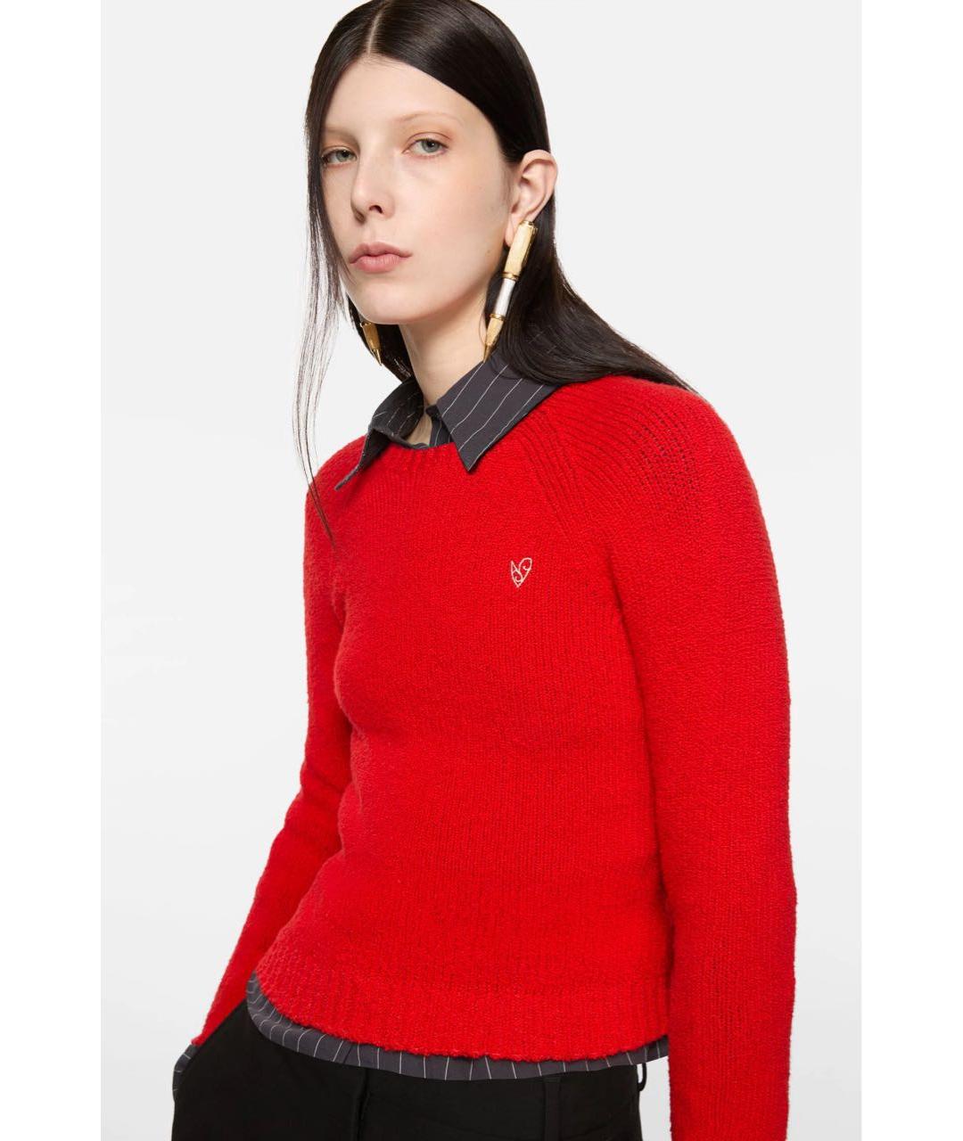 ACNE STUDIOS Красный джемпер / свитер, фото 3