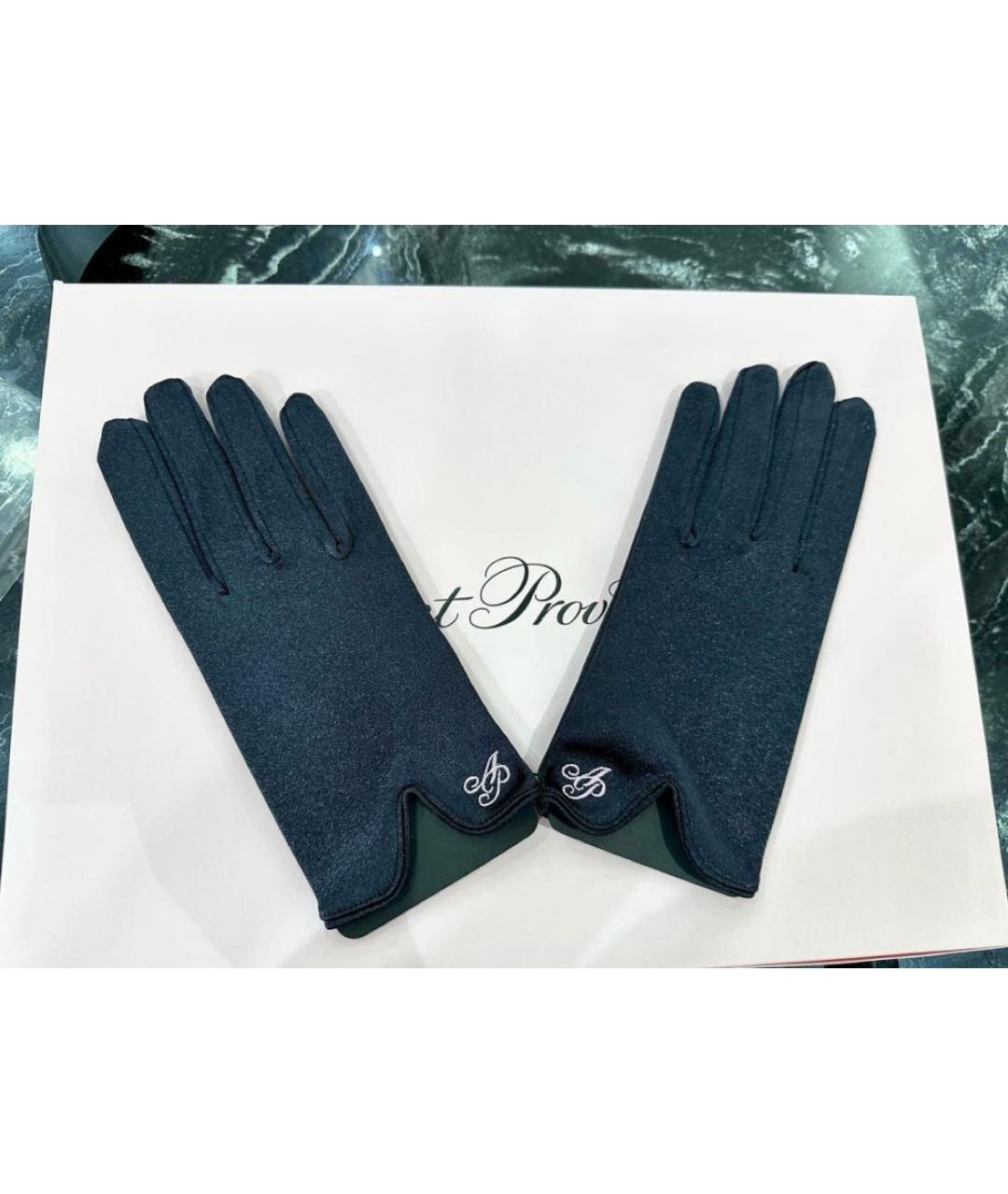 AGENT PROVOCATEUR Черные шерстяные перчатки, фото 2