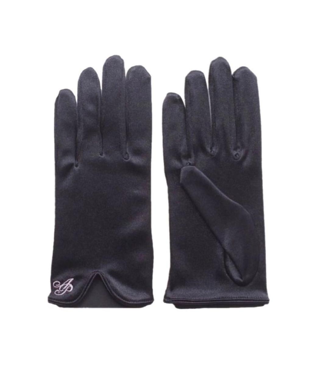 AGENT PROVOCATEUR Черные шерстяные перчатки, фото 1