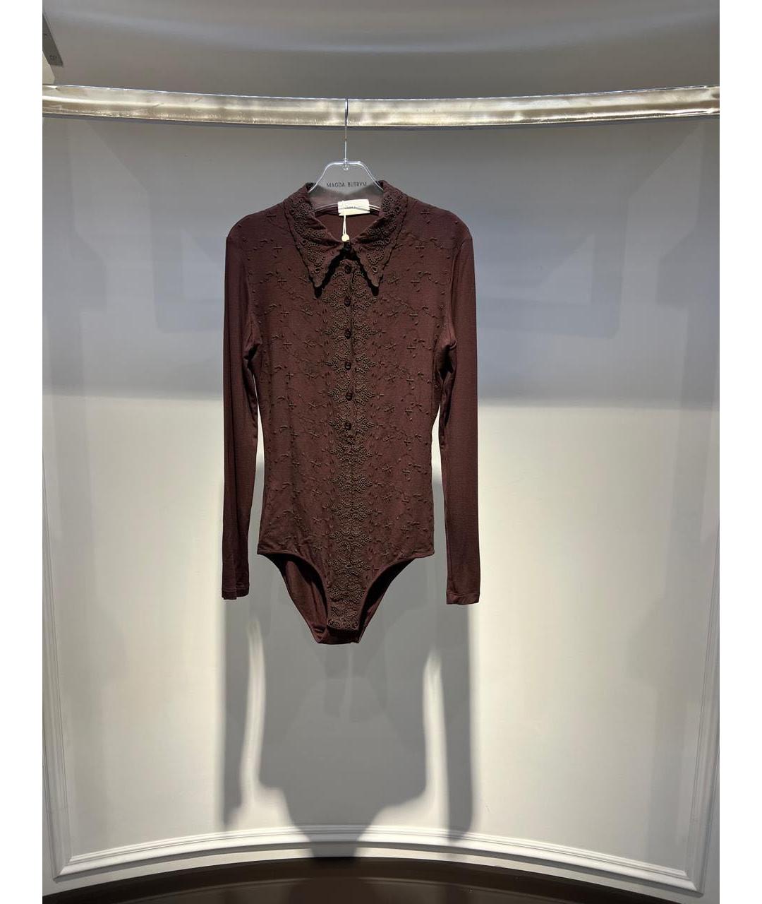 MAGDA BUTRYM Бордовое боди, фото 2