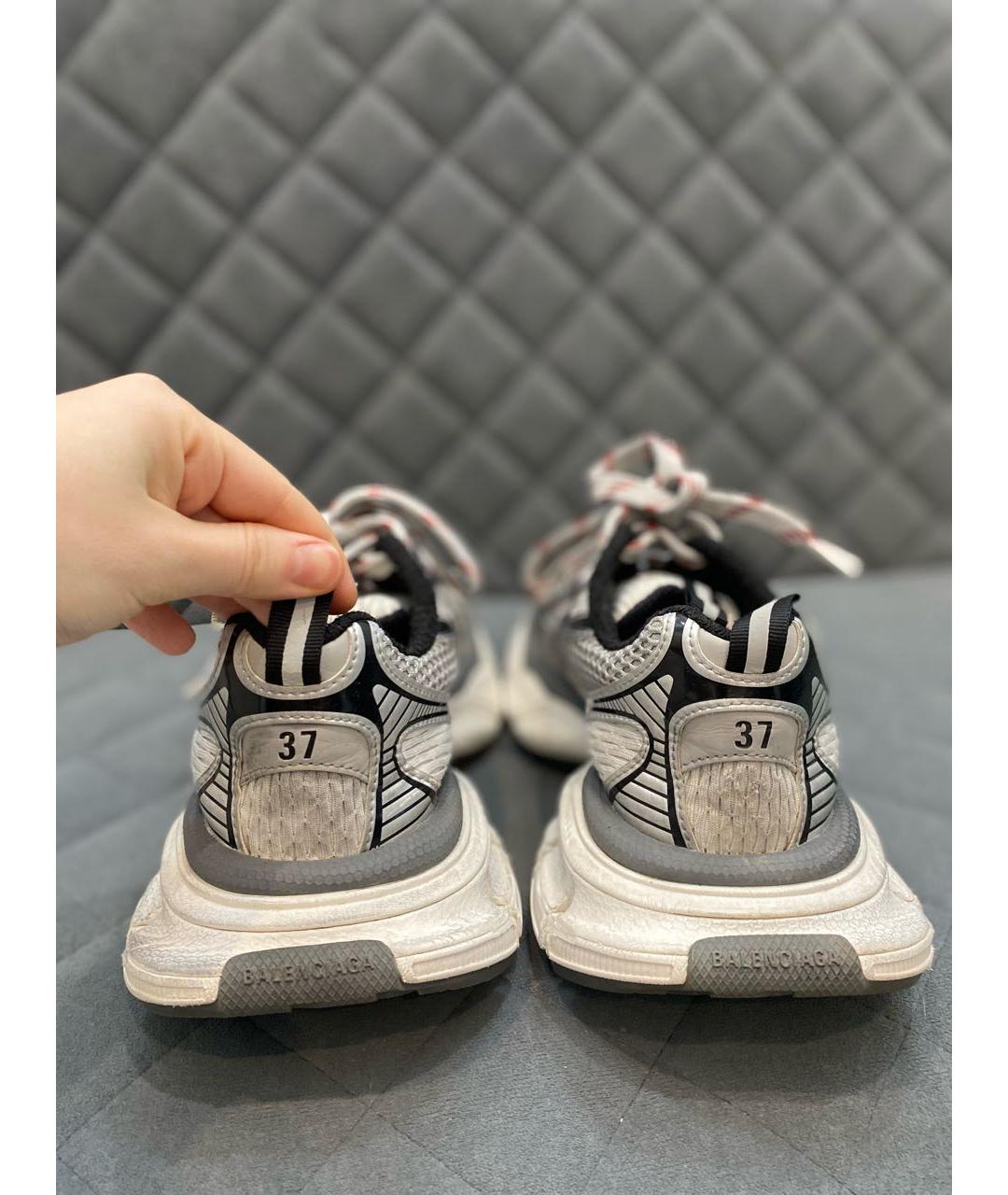 BALENCIAGA Мульти текстильные кроссовки, фото 4