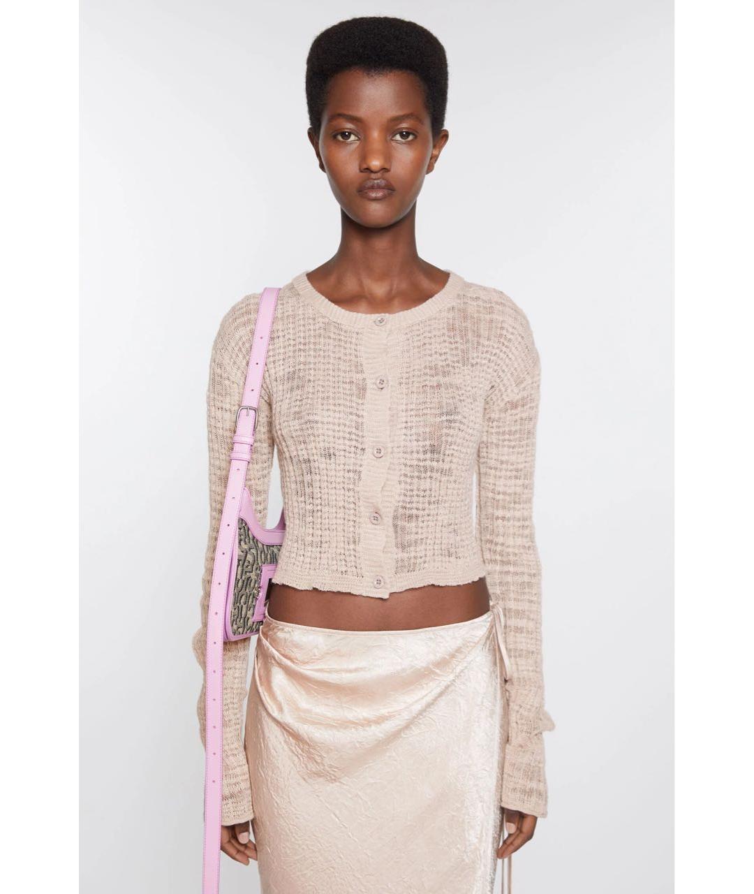 ACNE STUDIOS Розовый кардиган, фото 3