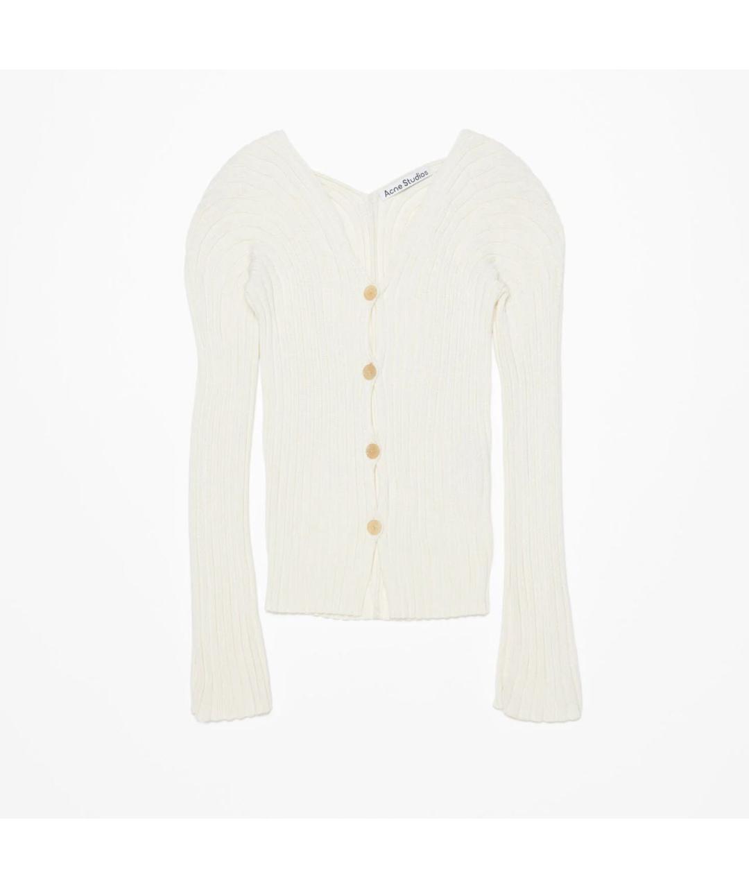 ACNE STUDIOS Белый кардиган, фото 5