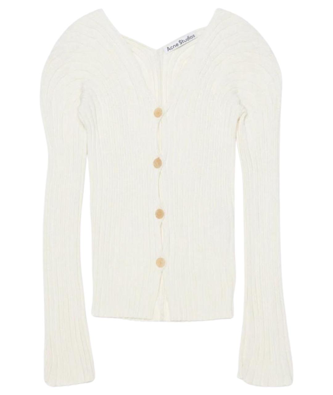 ACNE STUDIOS Белый кардиган, фото 1