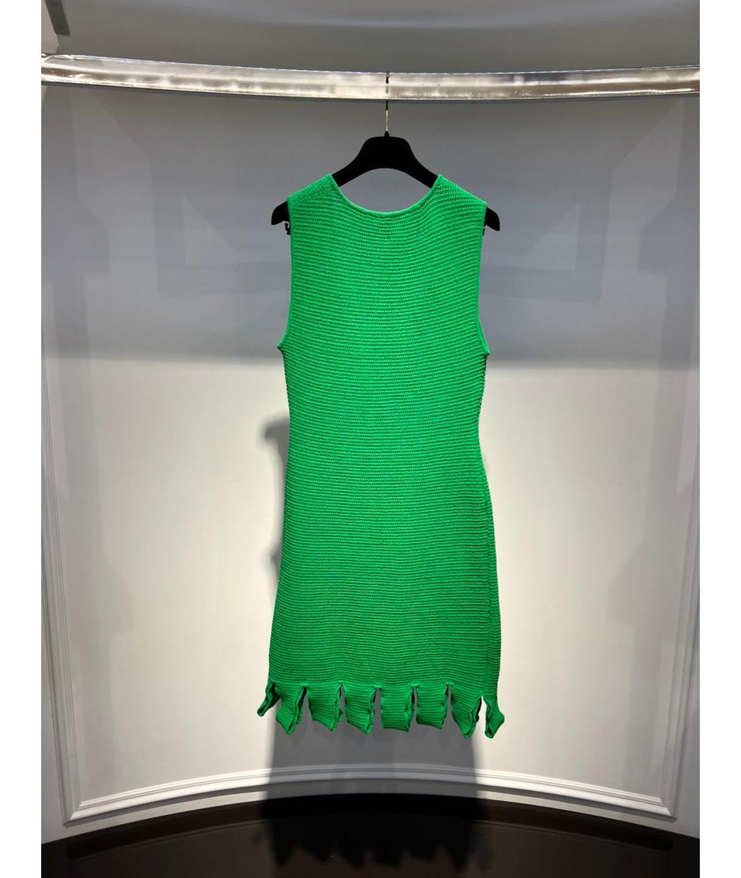 BOTTEGA VENETA Зеленые повседневное платье, фото 3