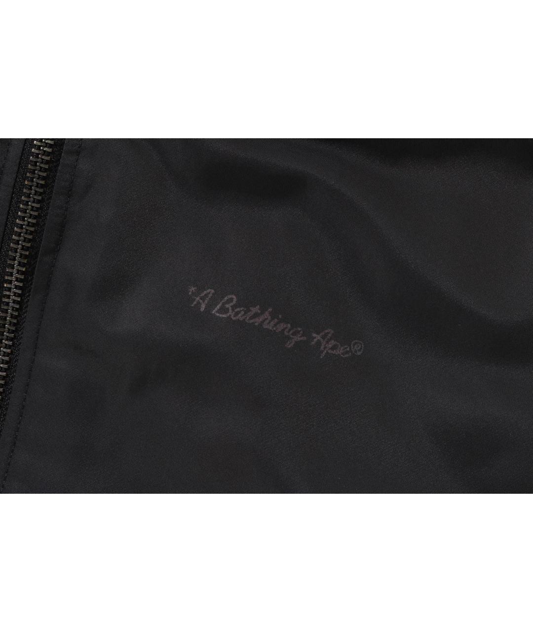 BAPE Черная синтетическая куртка, фото 5