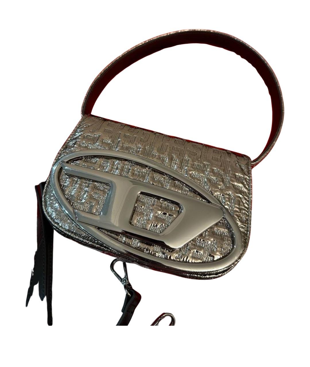 DIESEL Коричневая кожаная сумка через плечо, фото 10